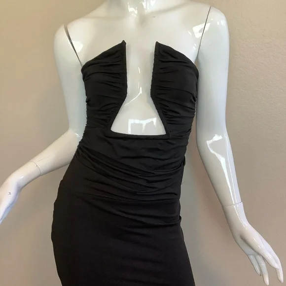 Fashion Nova Grand Entrance  Black Maxi Dress - Picture 6 of 9